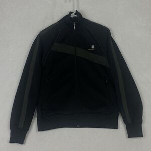 Volcom Jacket Mens Medium Black Full Zip Pockets Casual Logo
